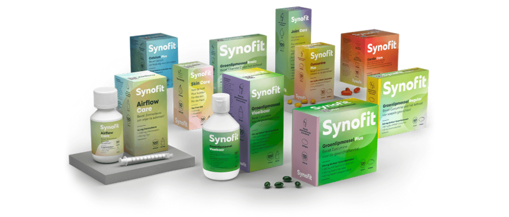 Assortiment van Synofit anno 2023